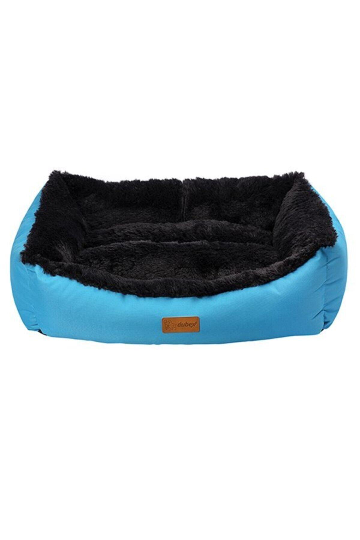 Dubex Jellybean Dikdörtgen Yatak Vr02 Açık Mavi-antrasit(m)44x62x22h Cm