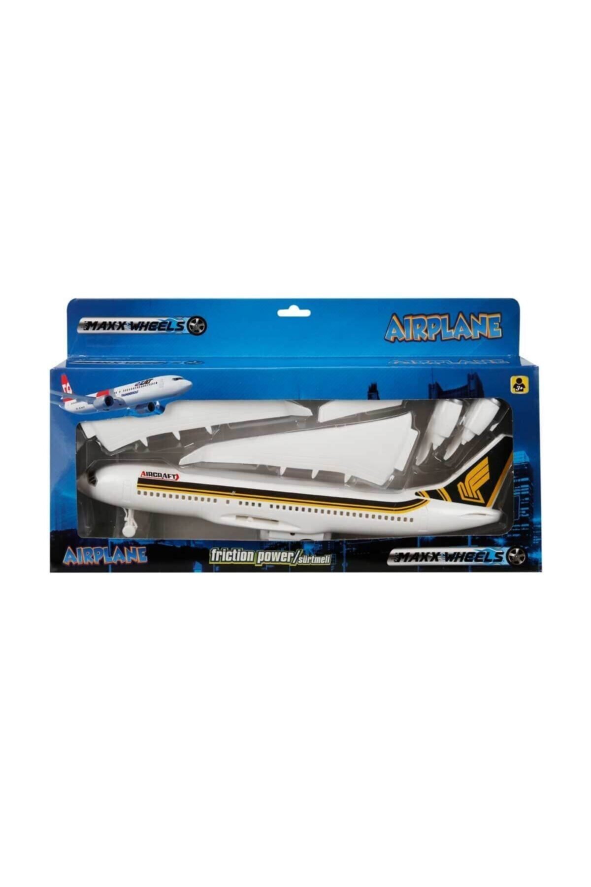 DetoksHome 11198 Maxx Wheels Yolcu Uçak Kit Seti