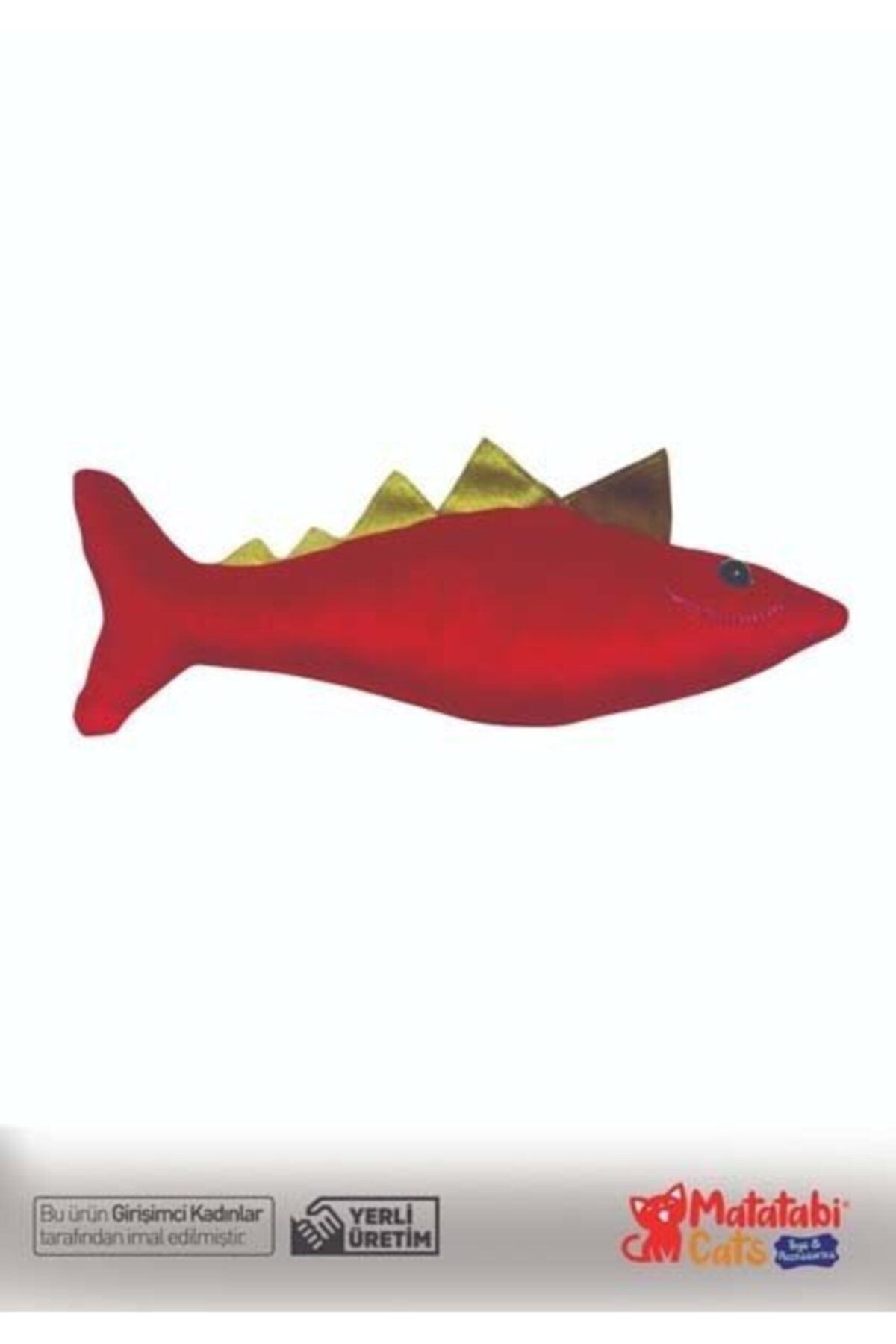 Matatabi Cats Spino Kedi Oyuncagı Kırmızı 27 Cm