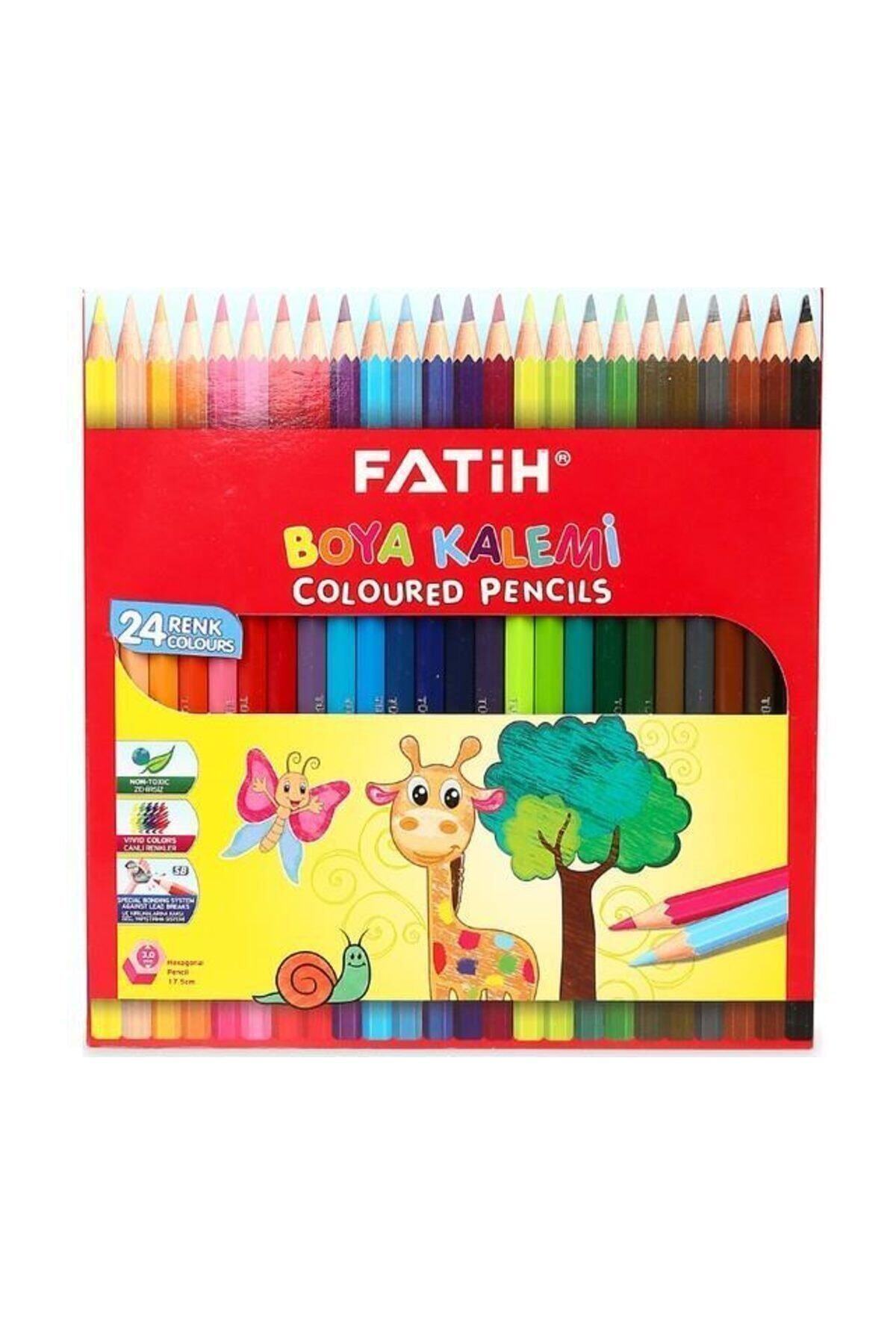 Fatih Kuru Boya 24 Renk Tam Boy
