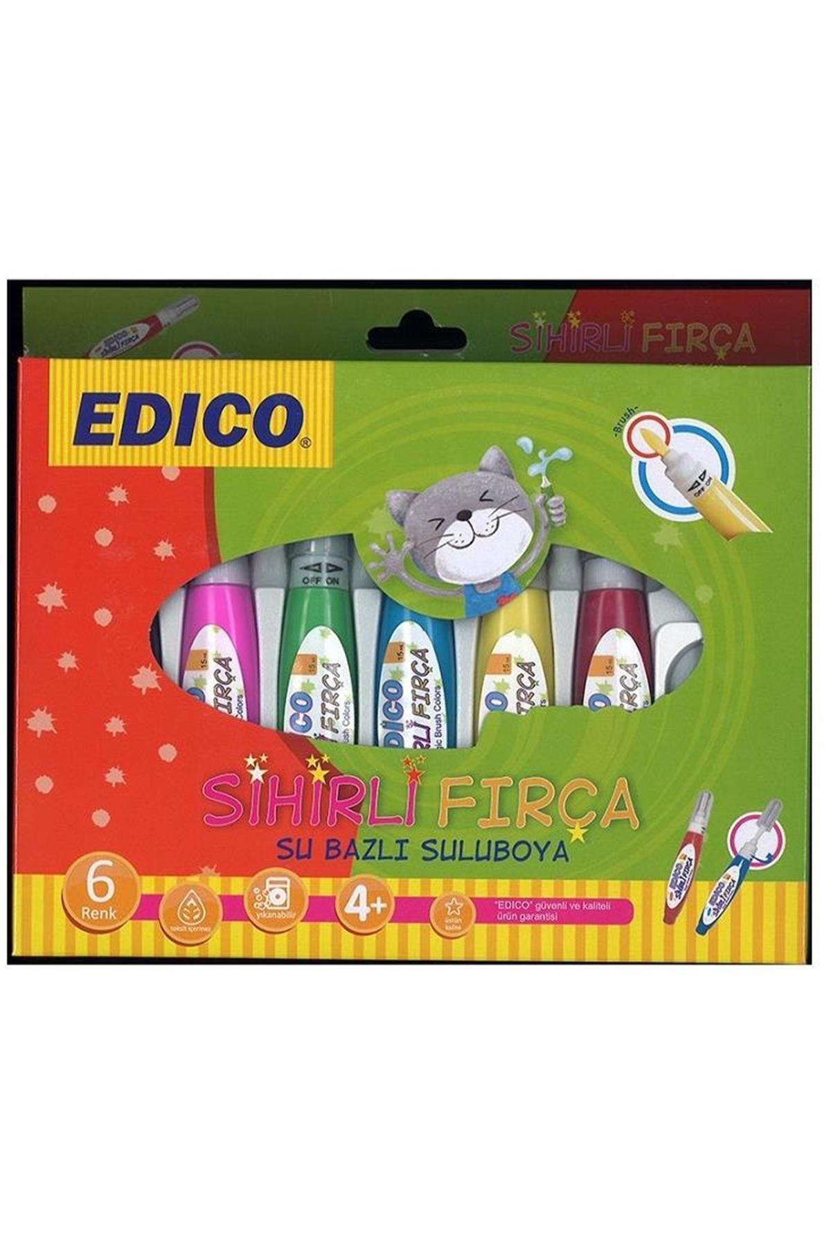 DongA Edico 6 Renk Sihirli Fırça (su Bazlı) 540106