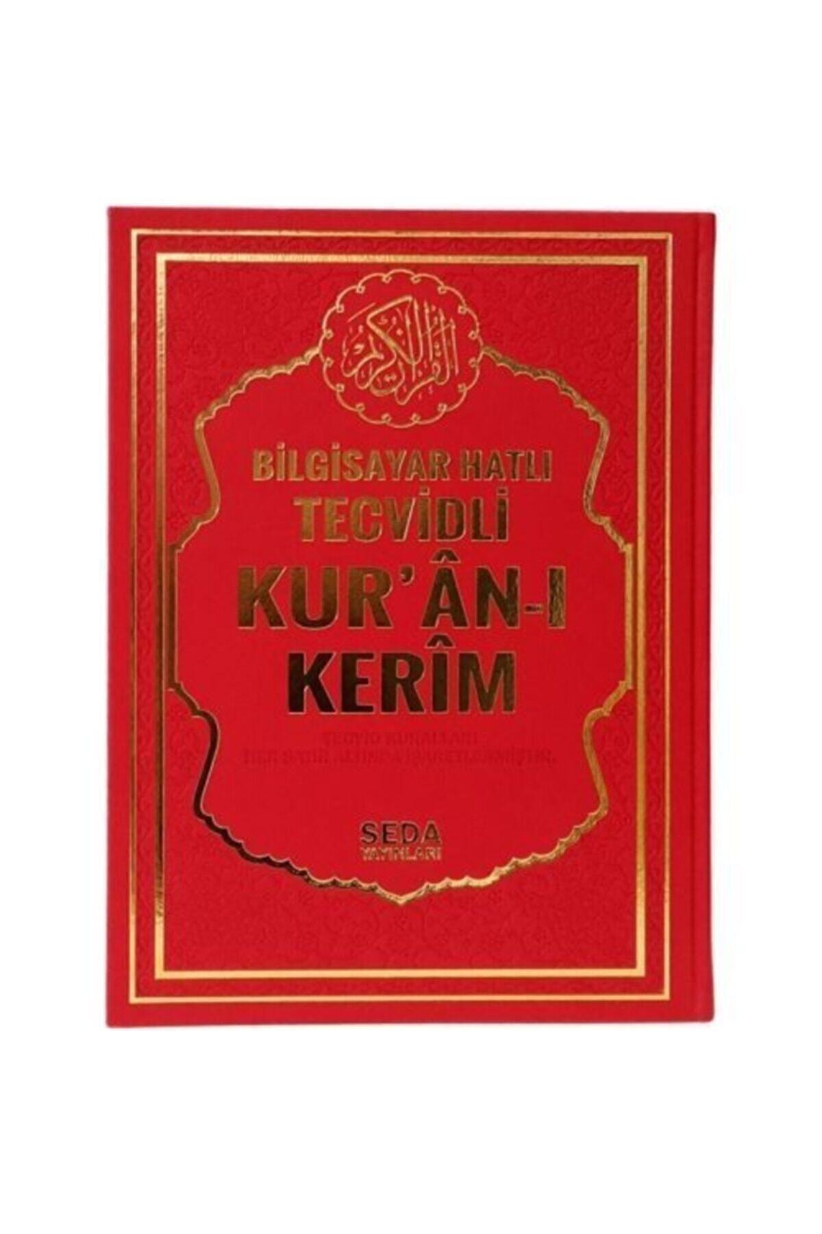 Seda Yayınları Tecvidli Kuranı Kerim, 20x28 Cm. Rahle Boy, Satırarası Tecvidli Kur'an, Kırmızı Kapak Mevcuttur.