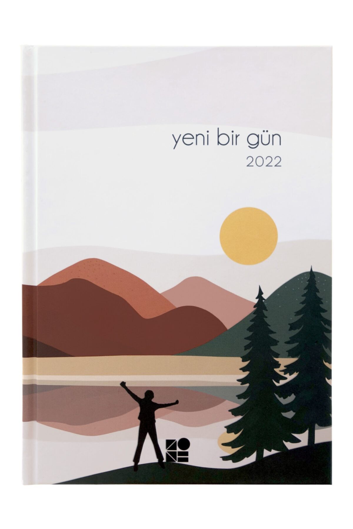 Zone Design 2022 Tarihsiz Ajanda | Yeni Bir Gün - Sert Kapaklı