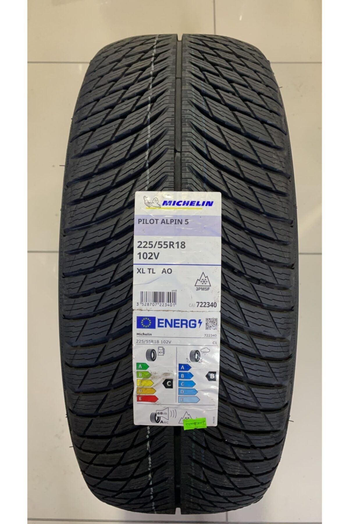 Michelin 225/55r18 102v Pilot Alpin5 Ao Kış Lastiği 2021 Üretim