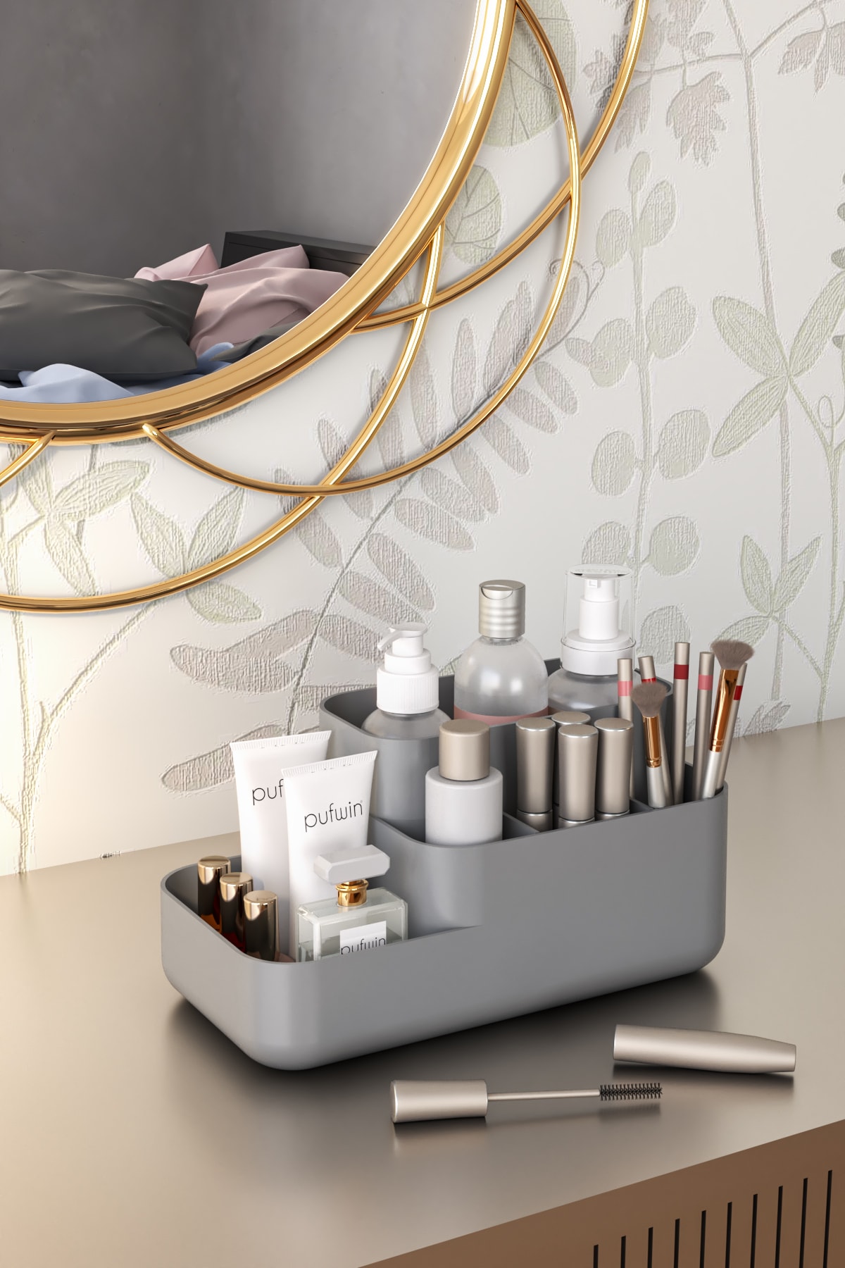 PUFWİN Kozmetik Ve Makyaj Düzenleme Kutusu Organizer