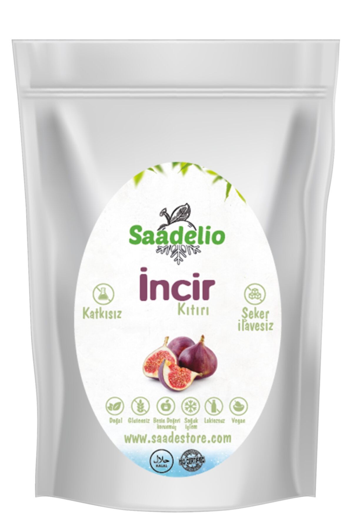 SAADE Store Freeze Dry Incir Kıtırı Büyük Boy - 100 gr.