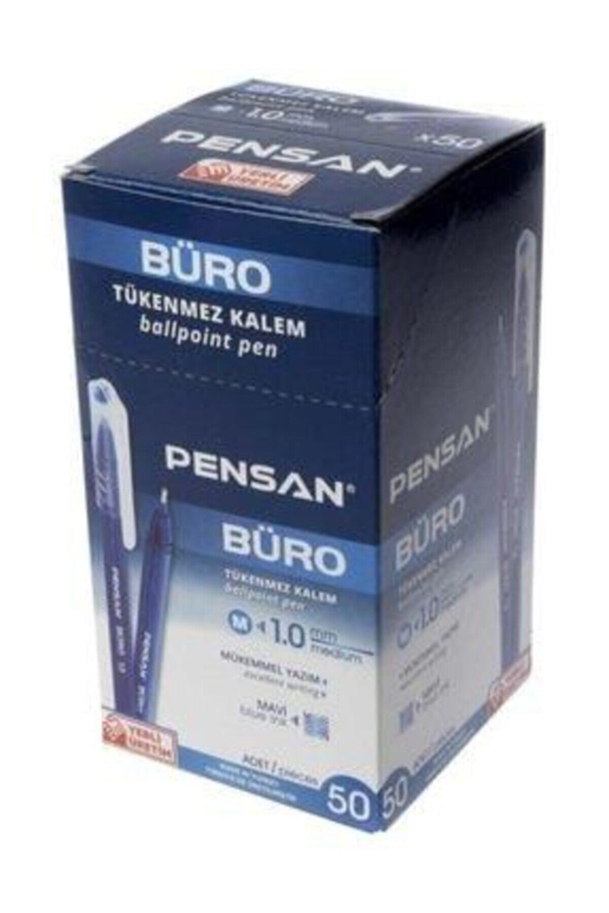 Pensan Büro Tükenmez Kalem Siyah 50 Li