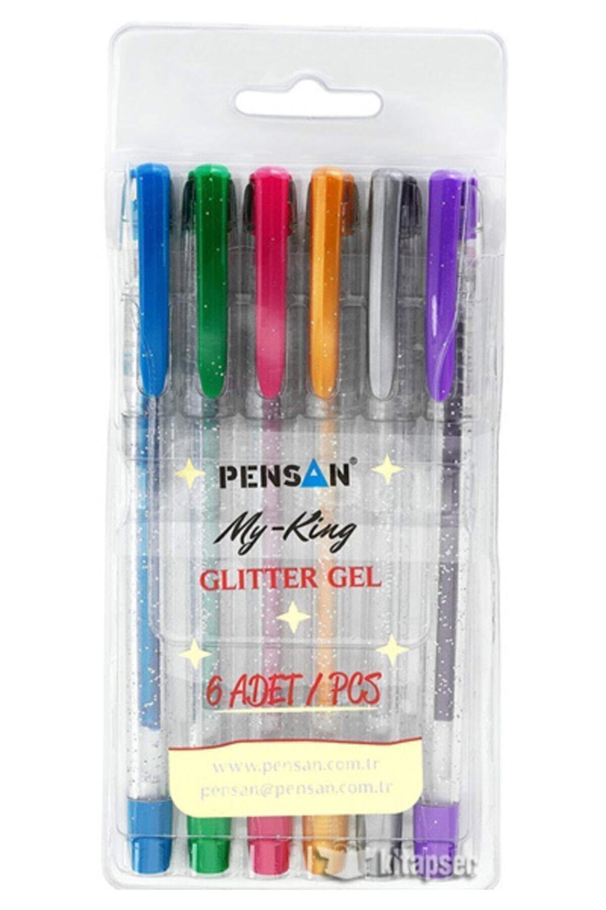 Pensan My-kıng Jel Kalem Simli 6 Lı 2227-6