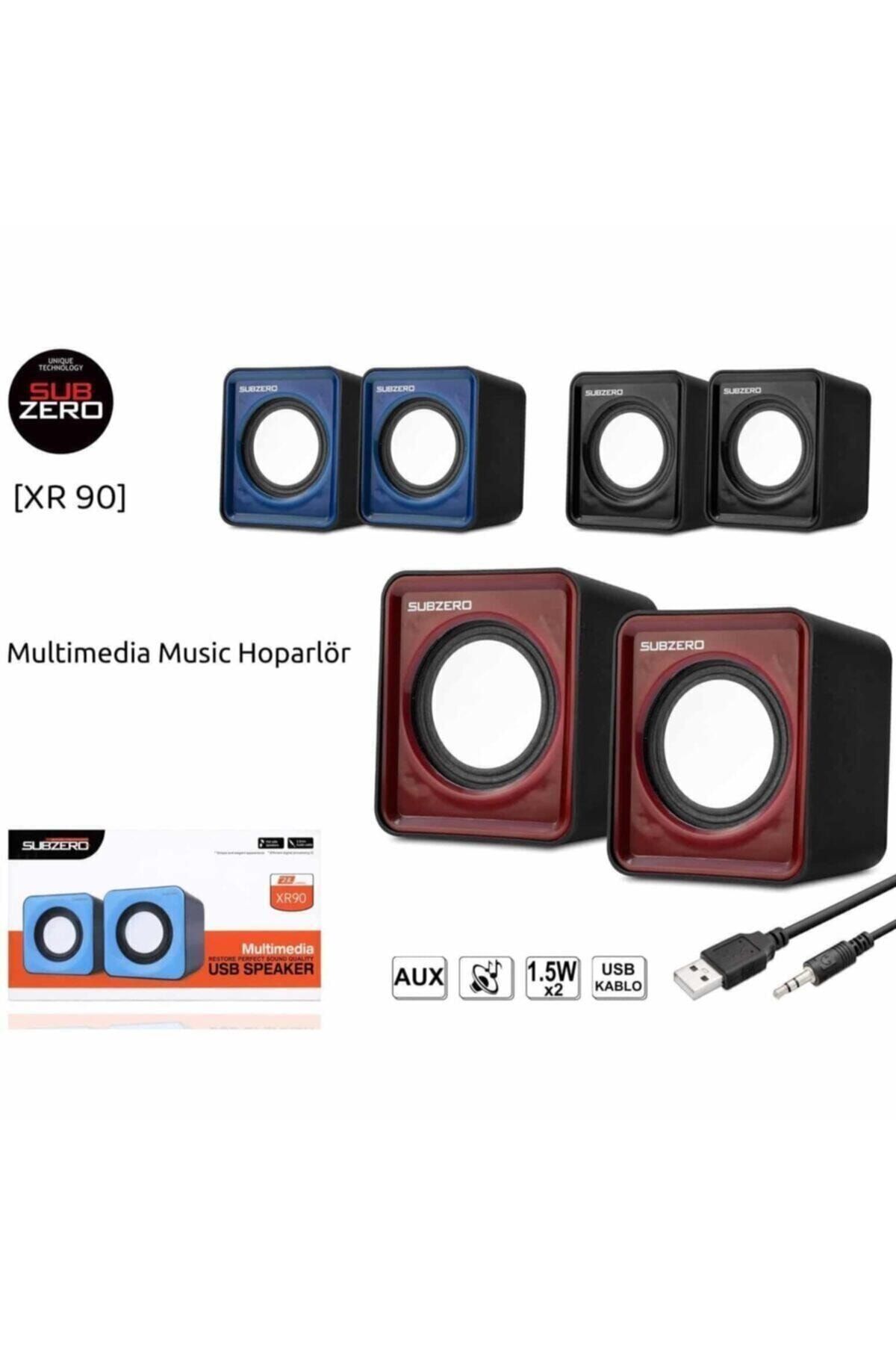 GCase 1.5w X 2 Multimedia Usb Hoparlör Subzero Xr90