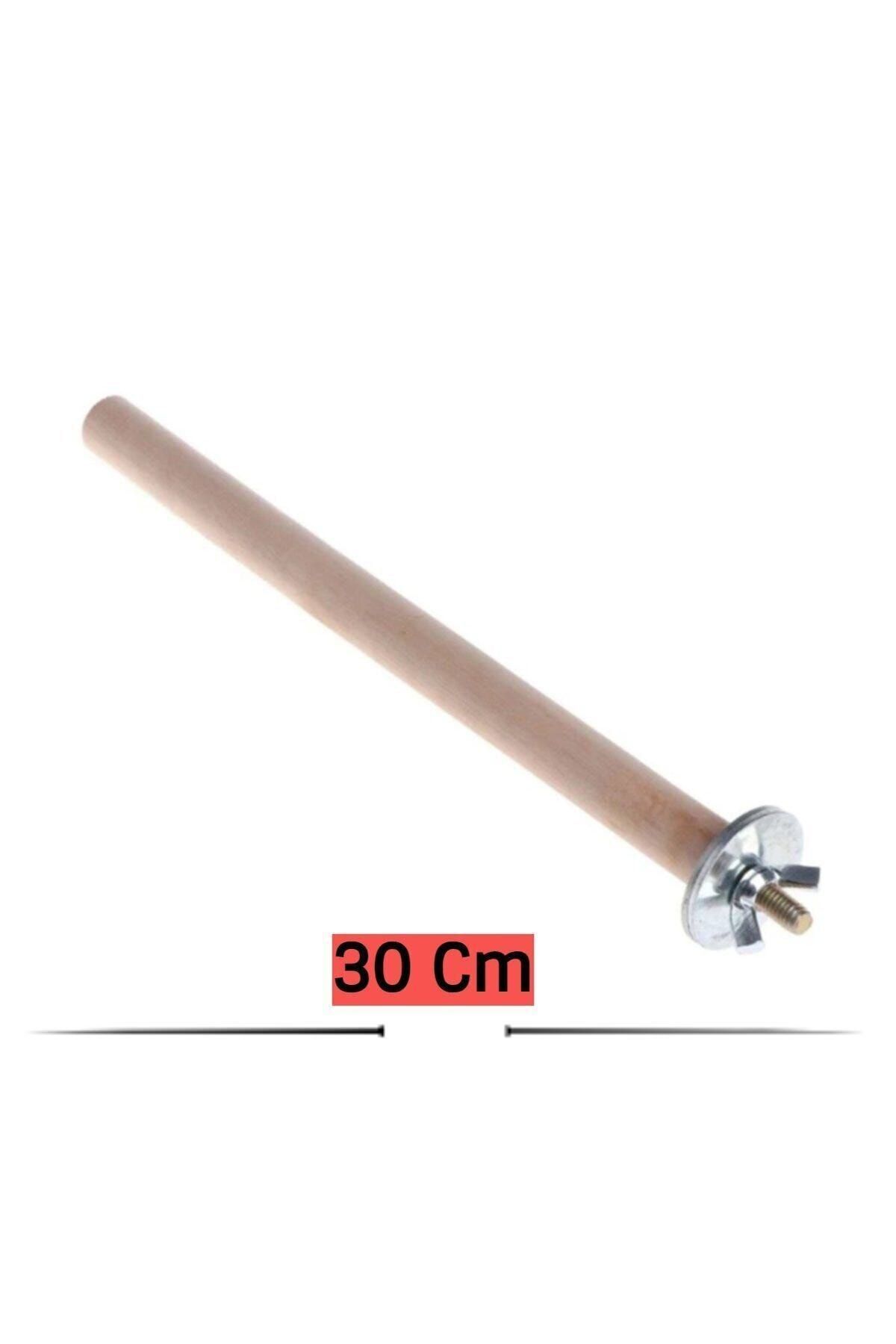UniqBirdToys Ahşap Boyasız Kuş Tüneği