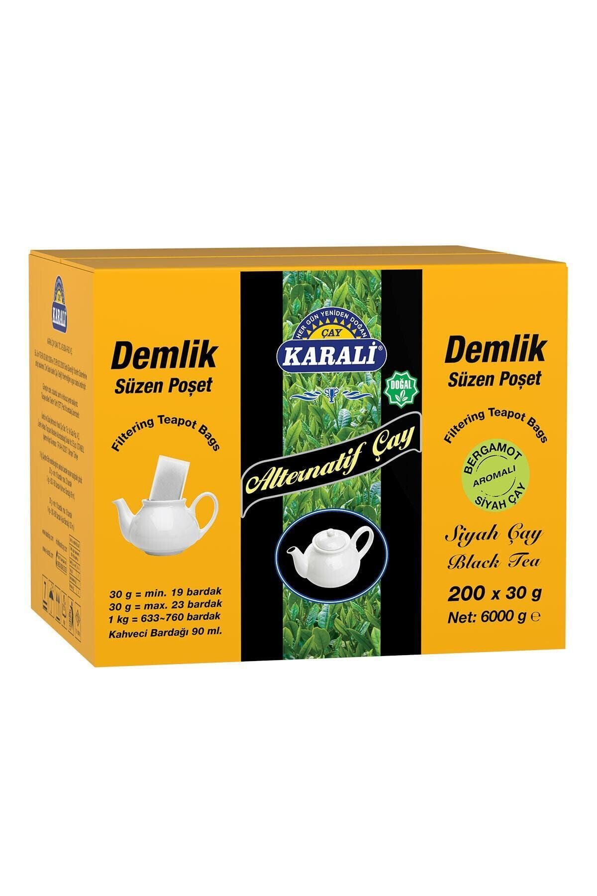 Karali Çay Karali Alternatif Jumbo Demlik Poşet Earl Grey Çay 200x30 gr