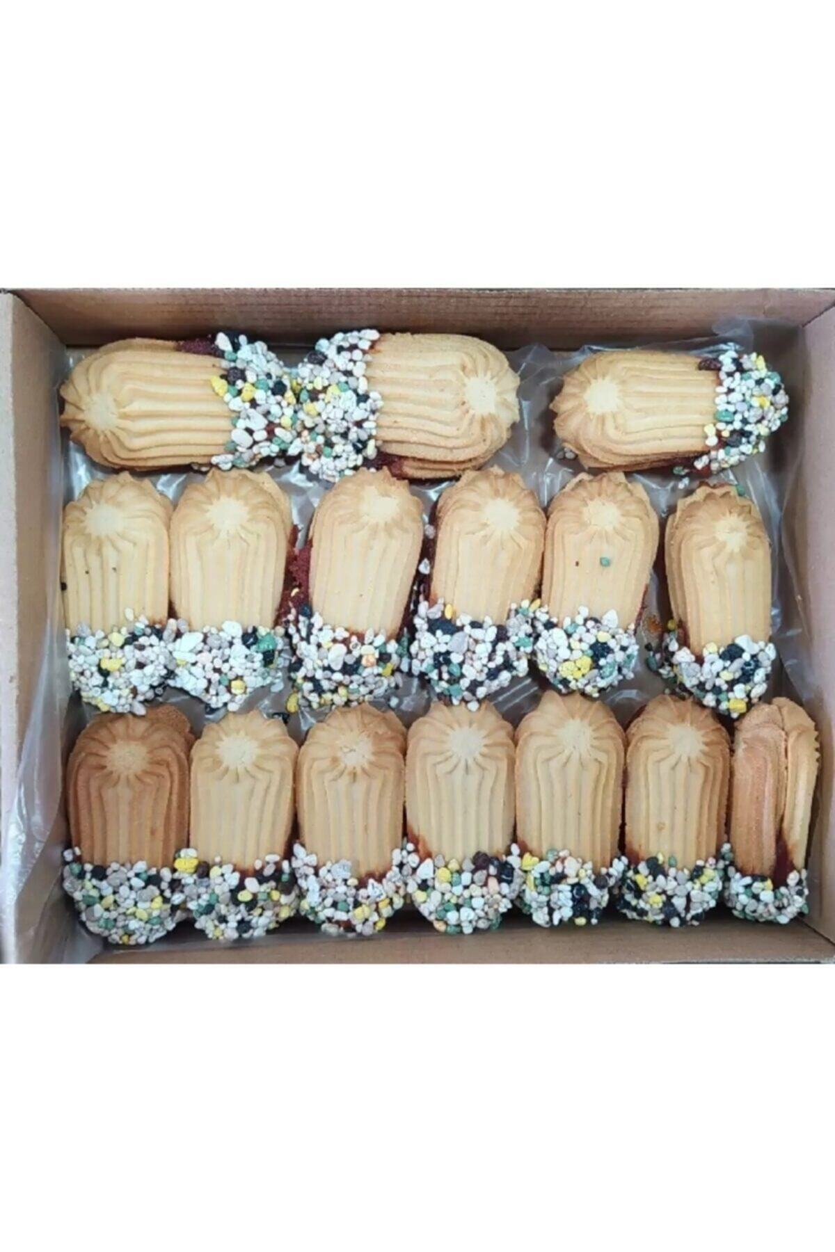 GÜLİZ GOFRET 1. Sınıf Çakıl Taşlı Taze Midye Kurabiye 1 kg