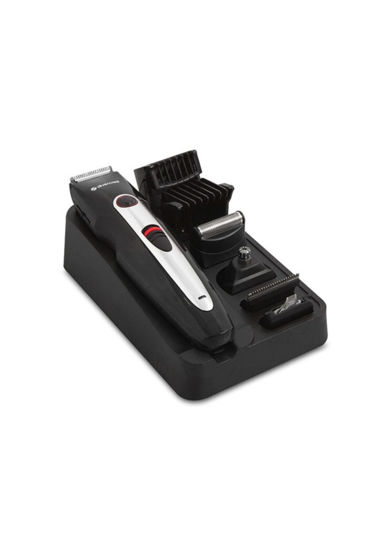 Silver Crest Sc-810 Şarjlı Saç Sakal Tıraş Makinesi 8 In1 Erkek Bakım Seti