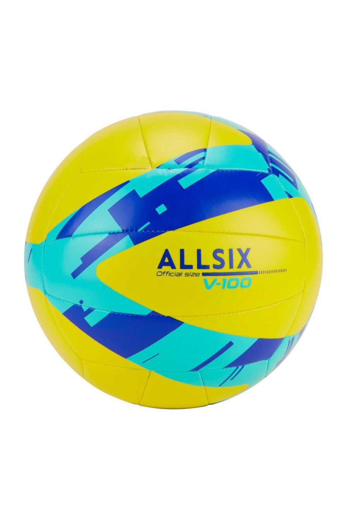 Allsix V100 Yeşil-sarı Voleybol Topu Öğretici 260-280 gr Yeni Seri