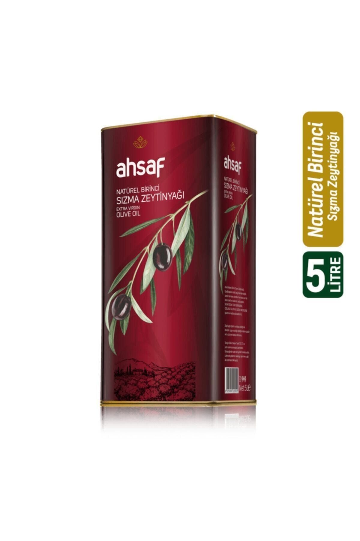 Ahsaf Natürel Birinci Zeytinyağı 5 lt
