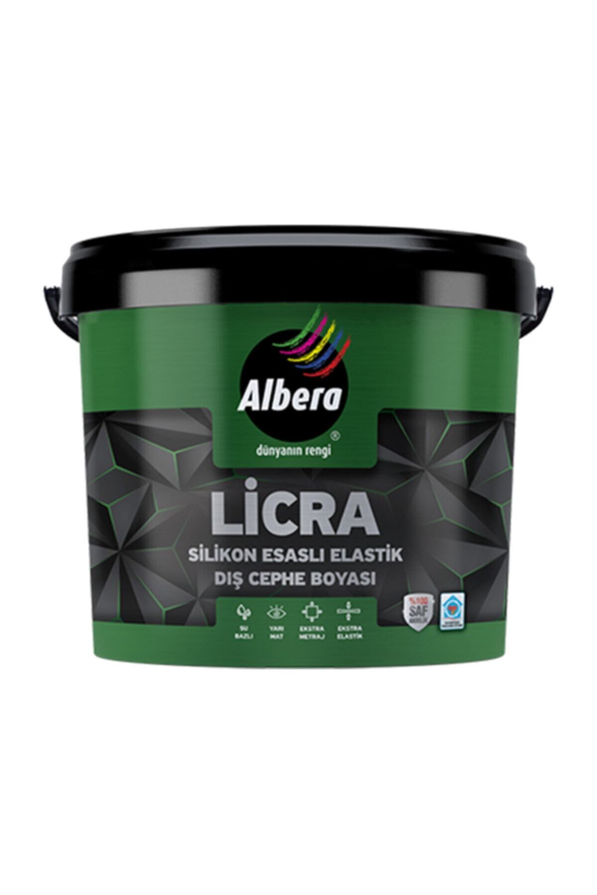 ALBERA Licra Dış Cephe Boyası 15 Lt Renk: Bulut