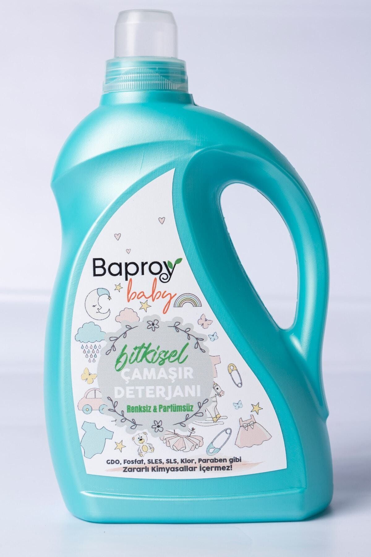 Baproy Baby 2 lt Bebekler İçin Bitkisel Çamaşır Deterjanı 50 Yıkama