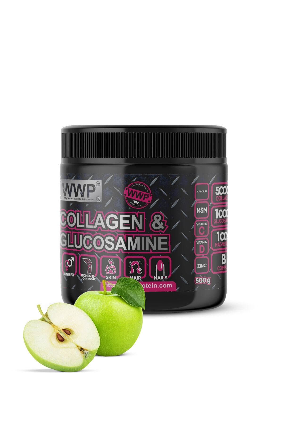 WWP Collagen &glucosamıne Green Apple Flavor 500gr