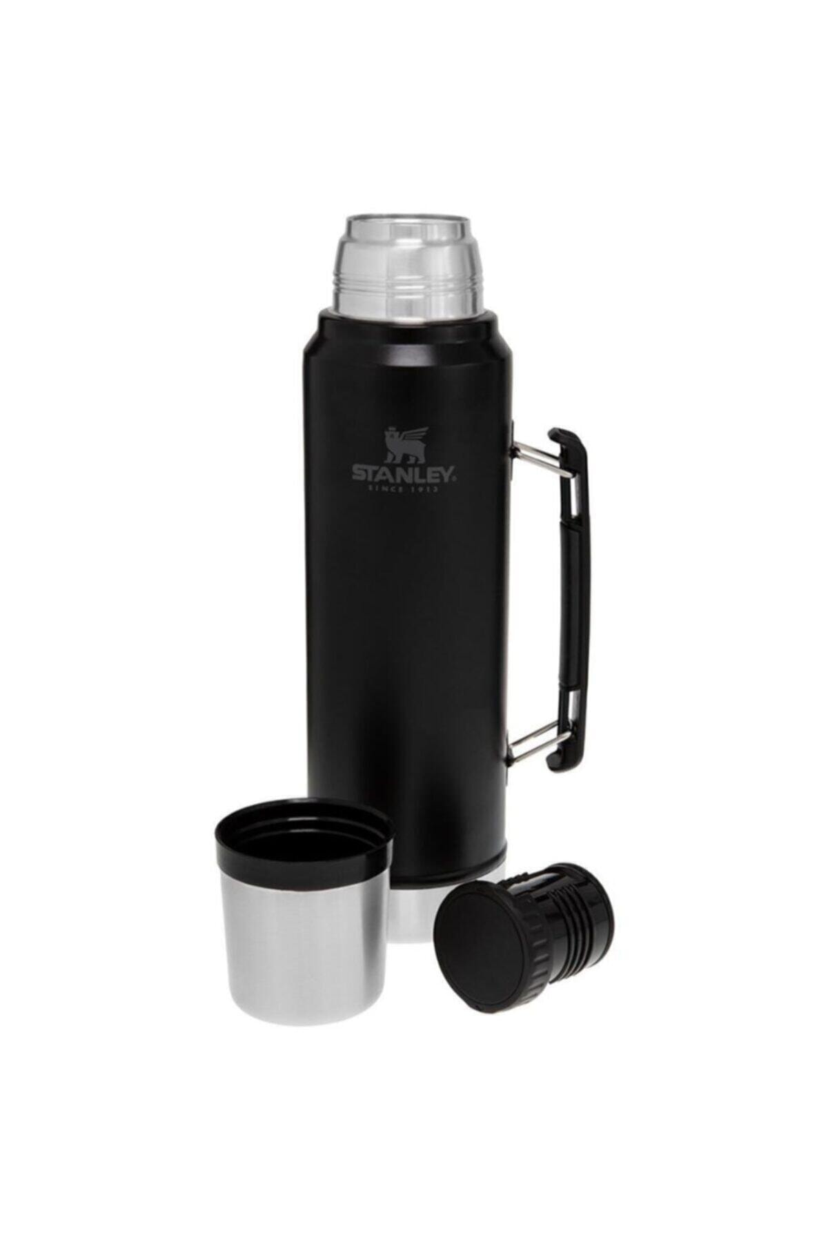 Stanley 1 Lt Klasik Vakumlu Çelik Termos Siyah