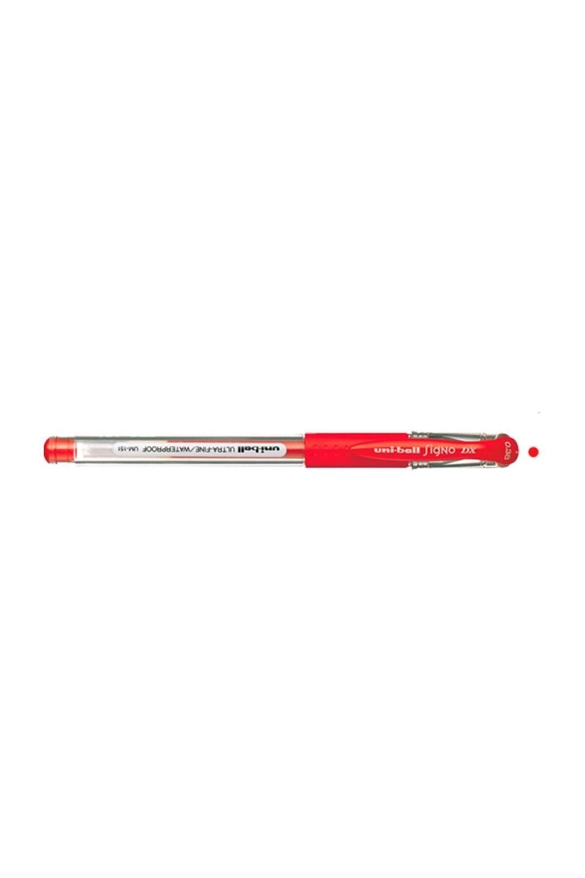 Unibal Uni-ball Roller Kalem Signo Dx Jel Bilye Uç 0.38mm Um - 151 Kırmızı