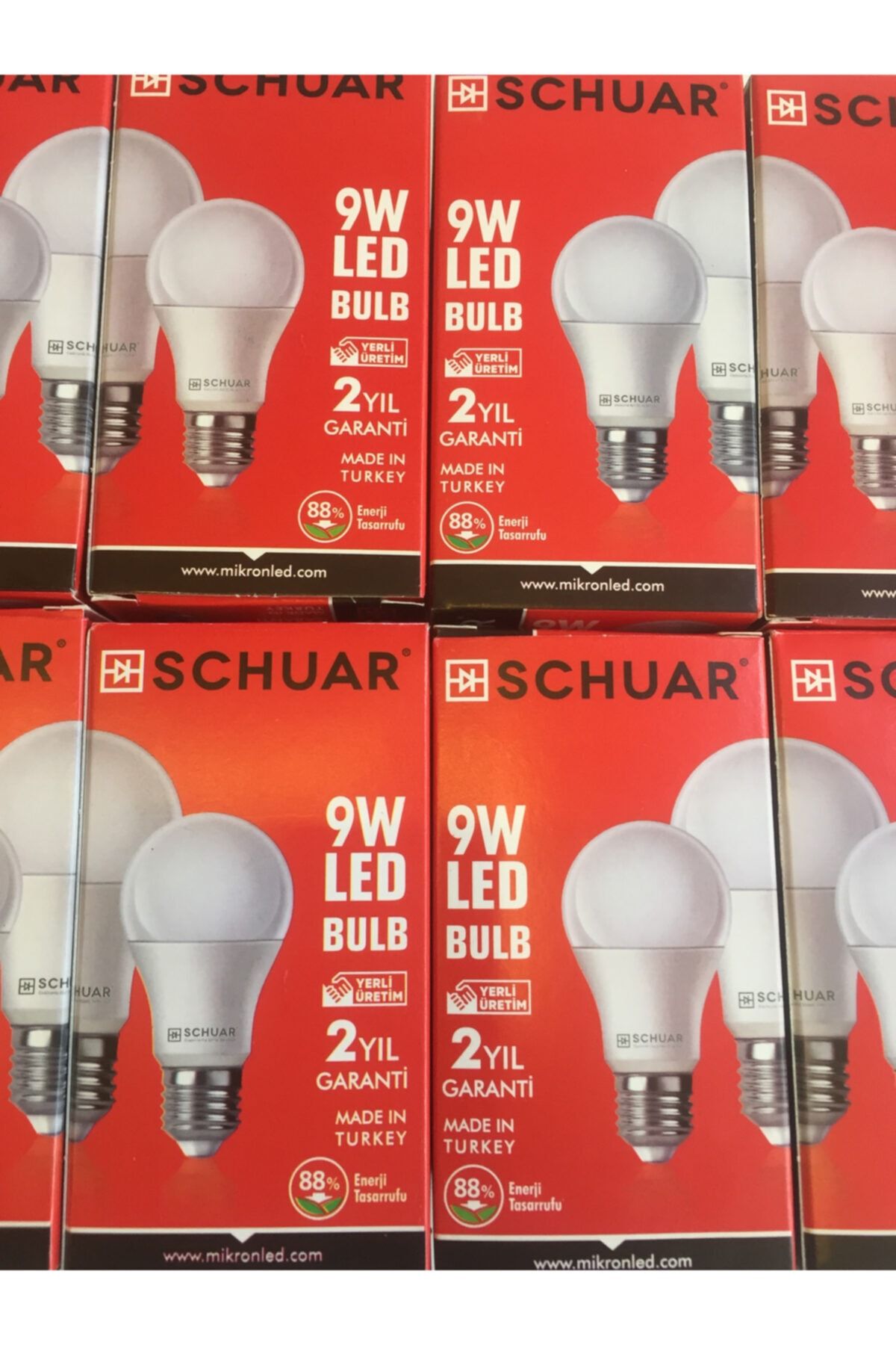SCHUAR 9 W Led Ampul Beyaz Işık