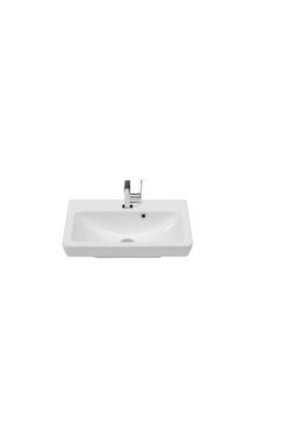 TURKUAZSERAMİK Turkuaz Cerastyle Porto Etajer Uyumlu Lavabo 55*38 Cm