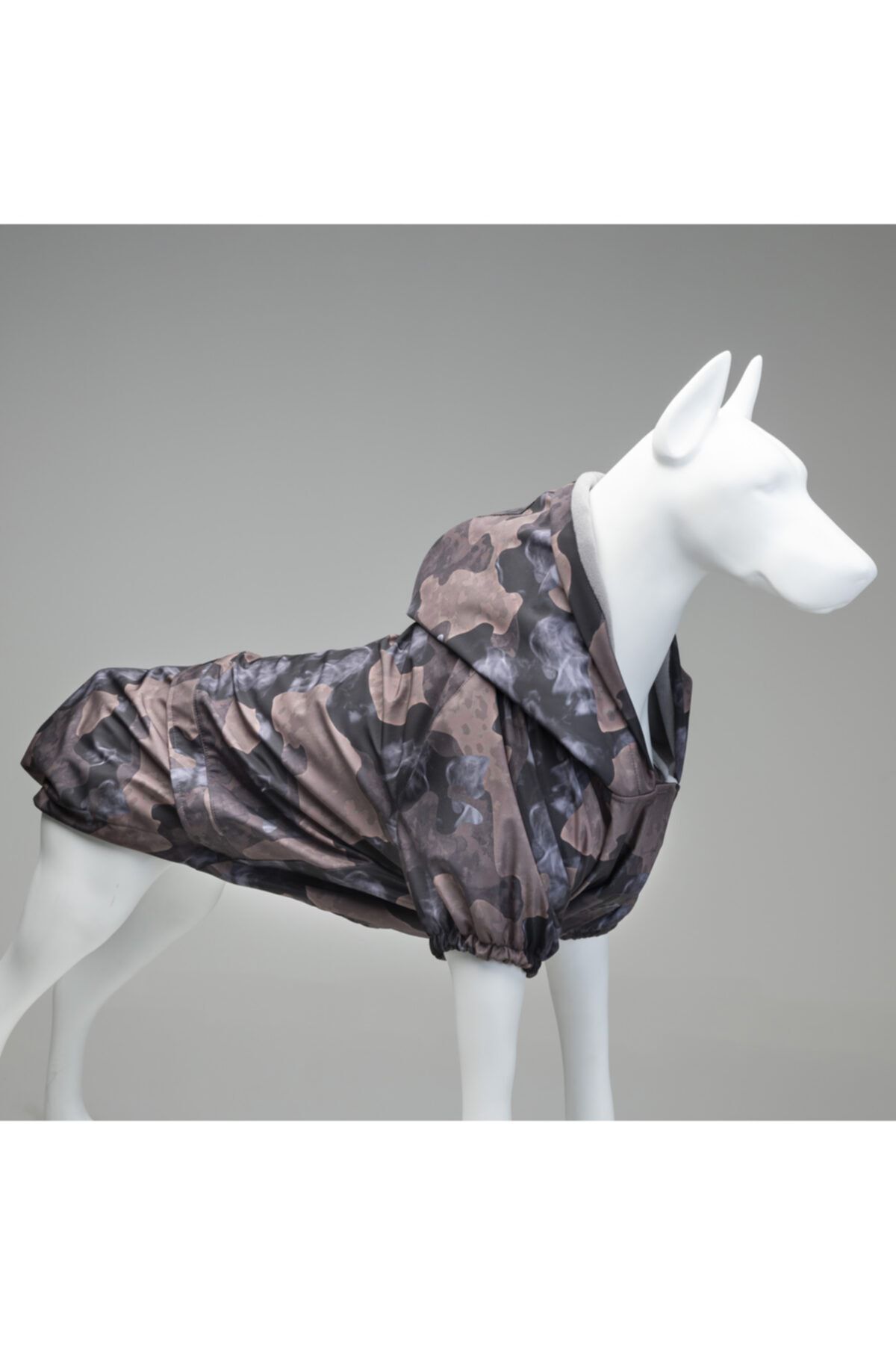 Lindodogs Ghost Içi Polarlı Su Geçirmez Köpek Yağmurluğu