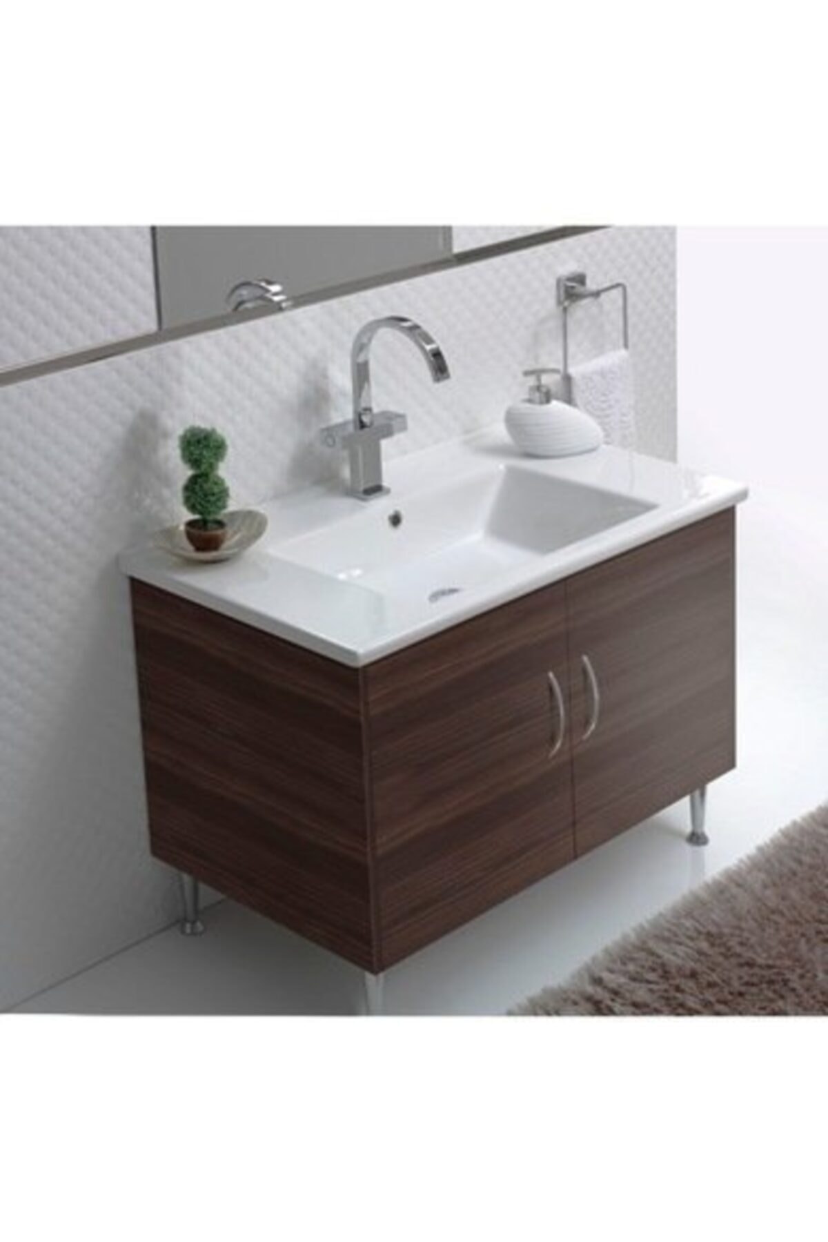 TURKUAZSERAMİK Turkuaz Cerastyle Arte Etajer Uyumlu Lavabo 75*45 Cm