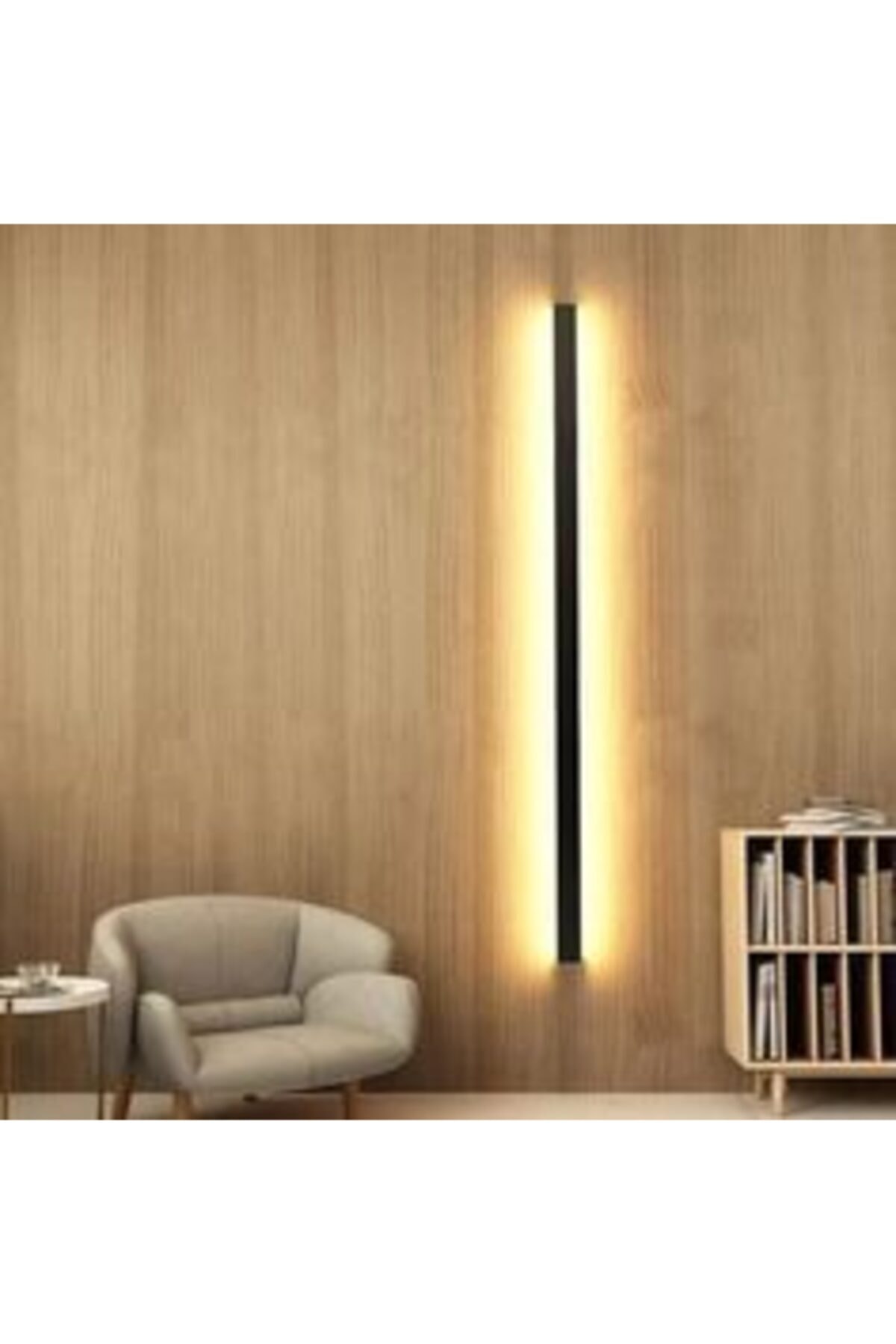 Homedit Led Li Modern Duvar Lambası Lambader Aplik Gece Lambası Avize 140 Cm