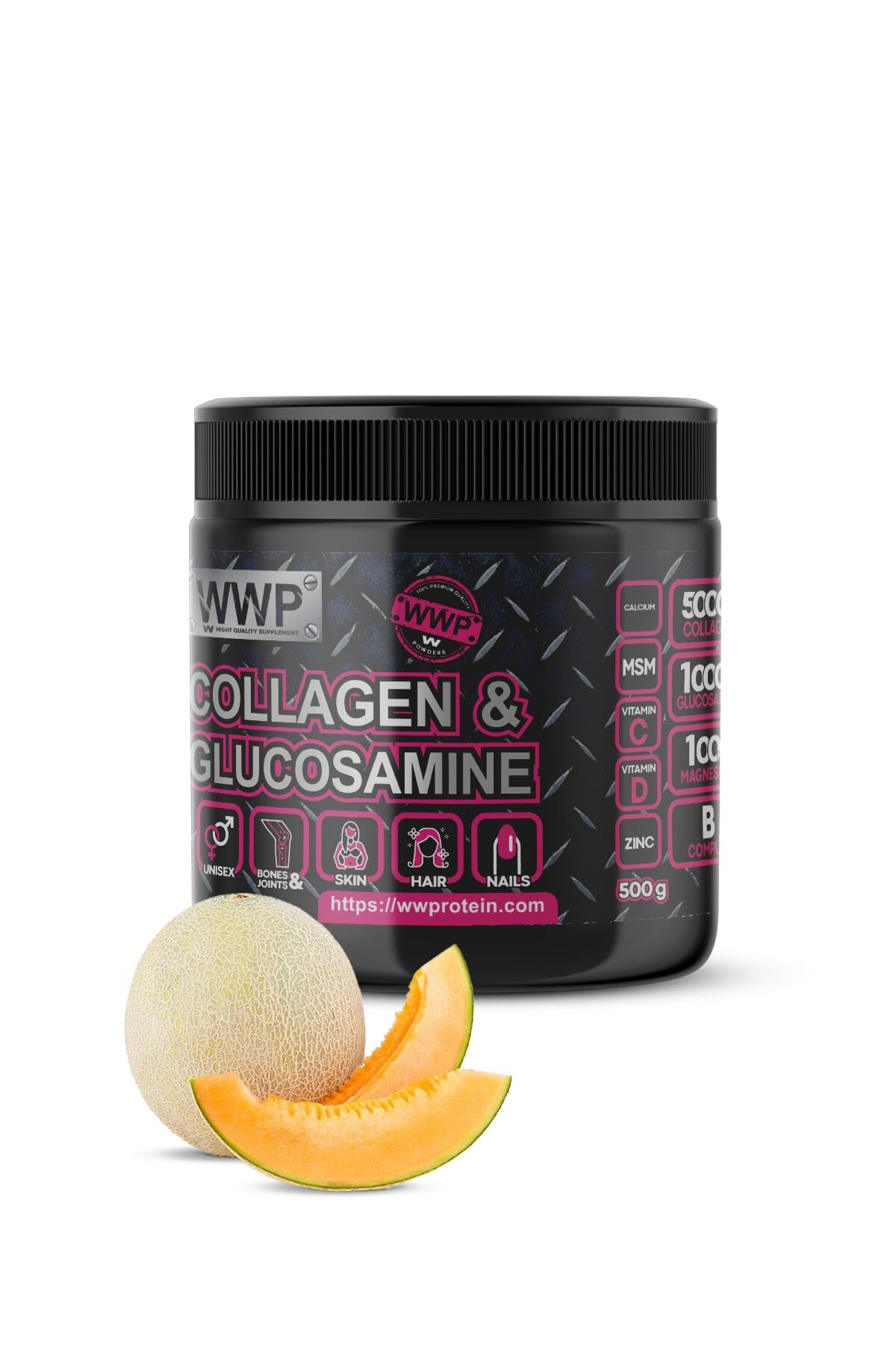 WWP Collagen Glucosamıne Yellow Watermelon Flavor 500 gr