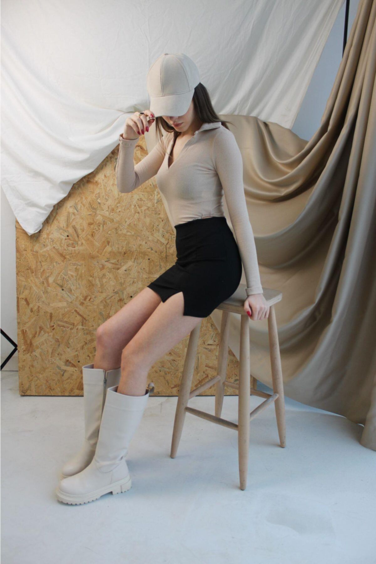 Look Kadıköy Polo Yaka Bodysuit