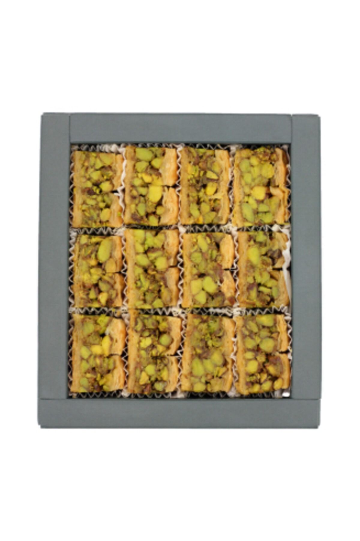 Antep Pazarı Antep Fıstıklı Mini Kuru Baklava (20 Adet) Büyük Paket