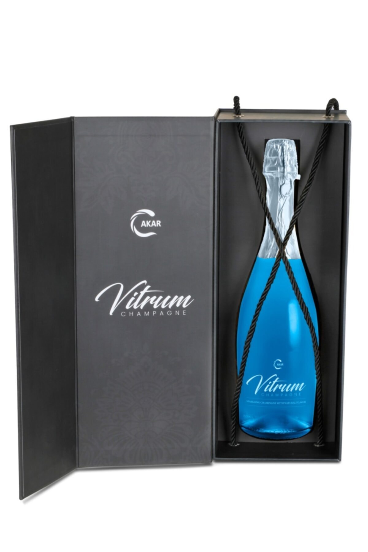VİTRUM Alkolsüz Özel Tasarım Şık Kutuda Böğürtlen Aromalı İçecek