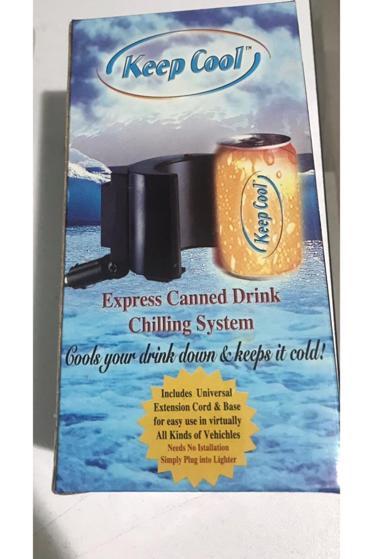 Keep Cool 12v Termos Araç Içecek Soğutucu