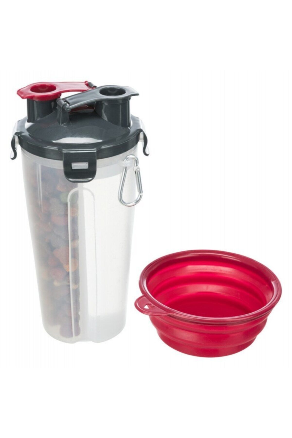 Cambridge Polo Club Trixie Köpek Mama Ve Su Taşıma Şişesi, 2 X 0,35lt/ø11 × 23 Cm