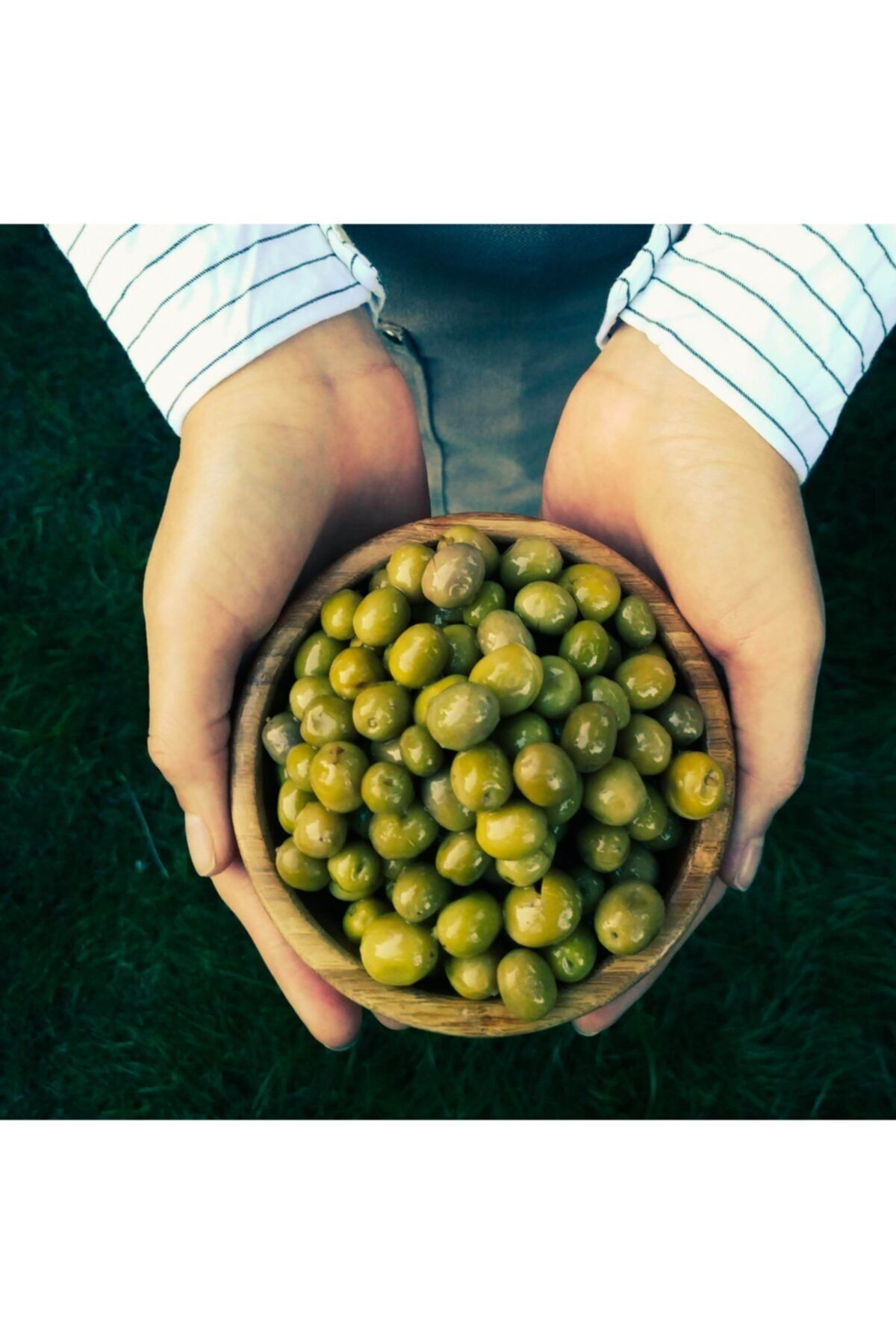 ADALYA Hatay Kırma Halhalı Yeşil Zeytin 1000 gr.