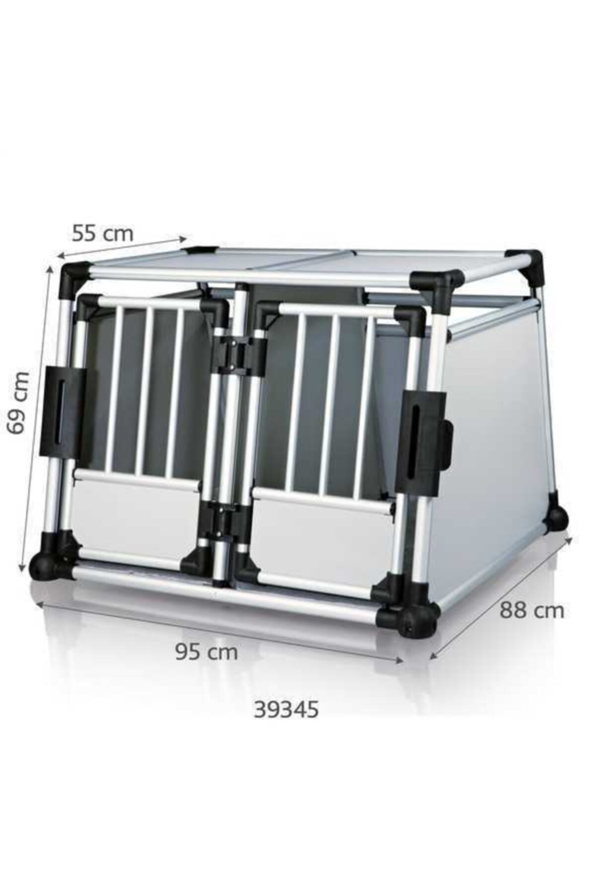 Cambridge Polo Club Trixie Iki Köpek Taşıma Kafesi 95x69x88cm
