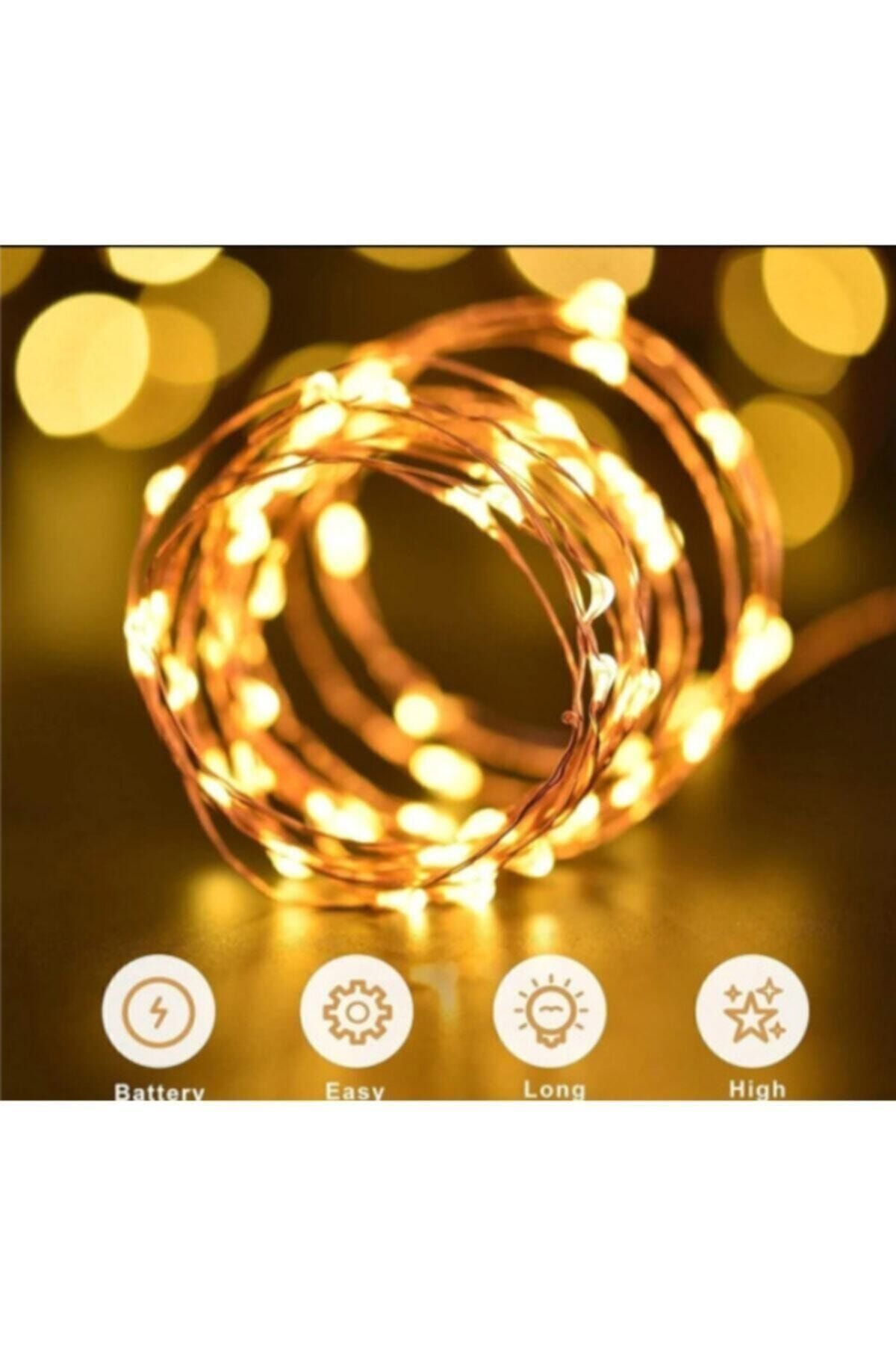 1001 LED 3 Metre Pilli Peri Led, Dekor Işık Günışığı, Dekoratif Led Lamba
