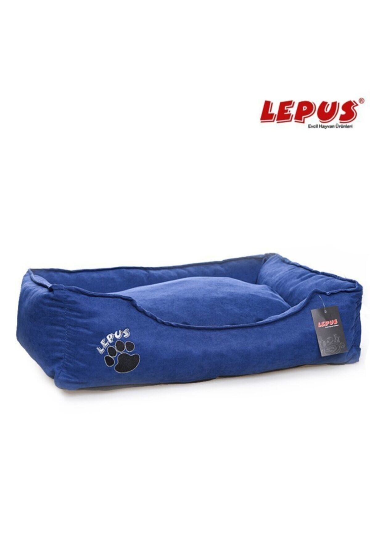Lepus Soft Köpek Yatağı Lacivert Xl 92x68x27h Cm