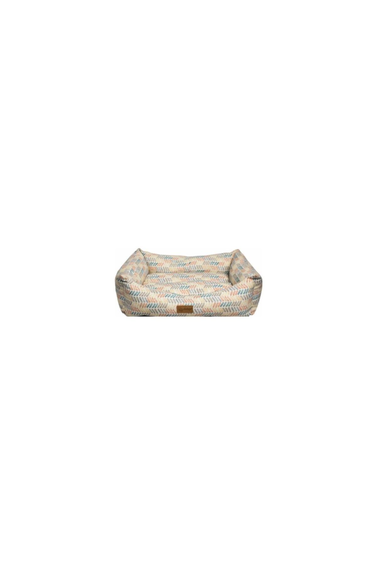 Dubex Makaron Dikdörtgen Yatak Vr11 Turuncu Kısa Çizgili (xl) 95x70x22h Cm