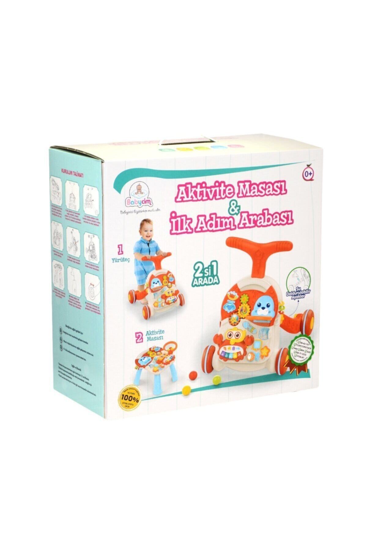 DetoksHome He0829 Babycim Aktivite Masalı Ilk Adım Arabası