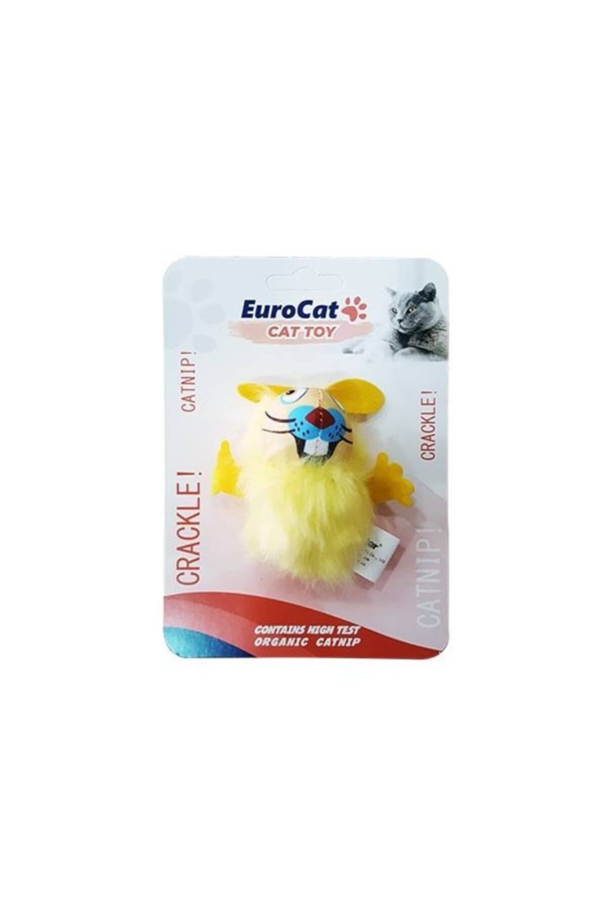HN TEKSTİL Eurocat Kedi Oyuncağı Fare 7,5 Cm