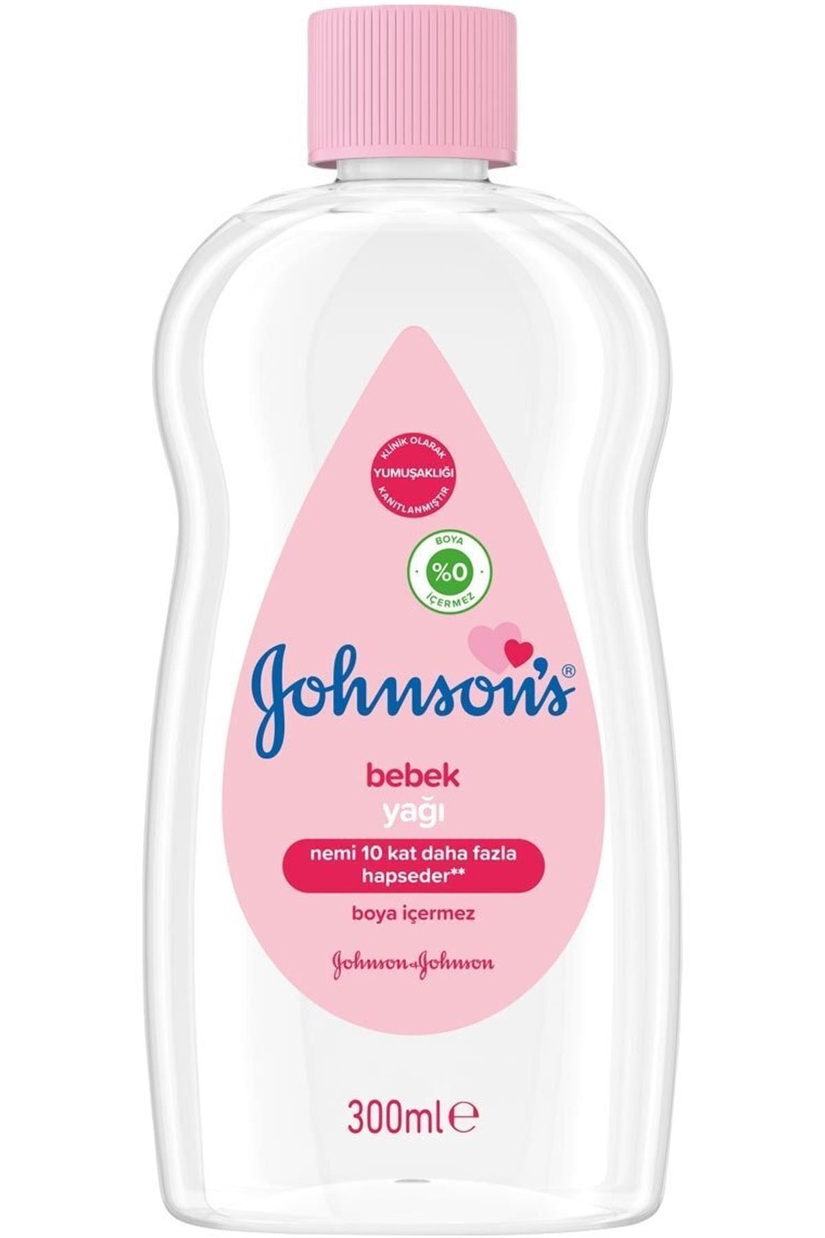 Johnson's Nemlendirici Bebek Yağı 300 Ml