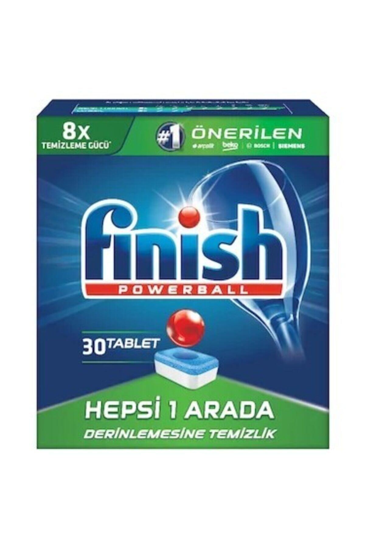 Finish Hepsi Bir Arada Tablet 30 Lü X 3 Adet = 90 Tablet ( 90 Yikama )