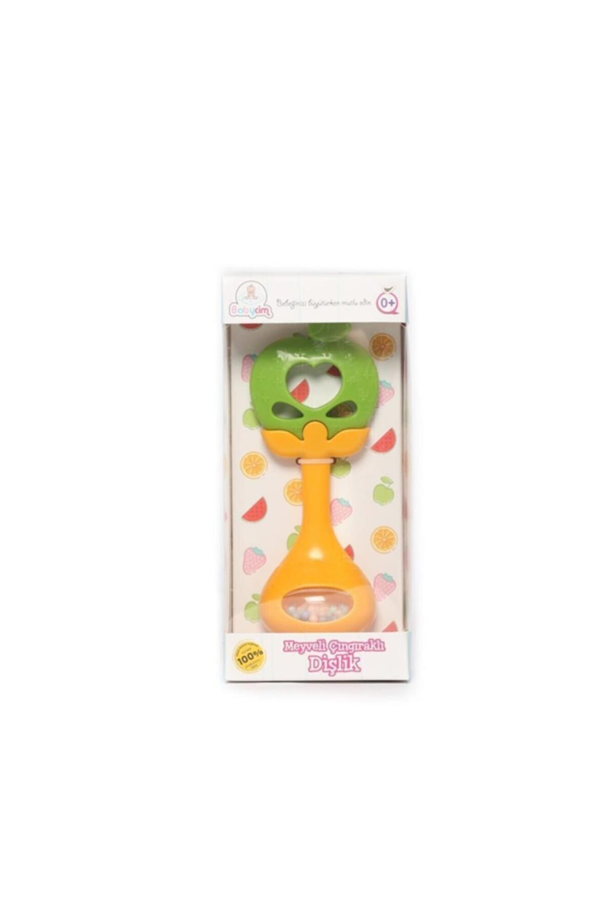 BİRLİK TOYS Babycim Çıngırak Elma Dişlik
