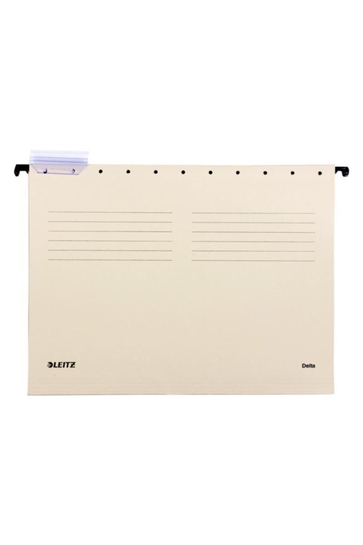Leitz 6515 Askılı Dosya Telsiz Gri 25'li Paket