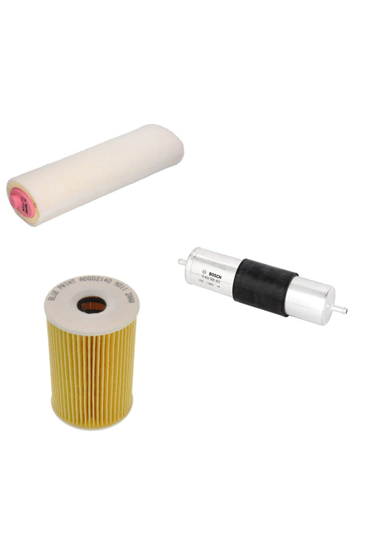 Bosch Filtre Bakım Seti Bmw X5 E53 3.0 D 2004-2005 218 Beygir Hava + Yağ F.+ Yakıt Filtre