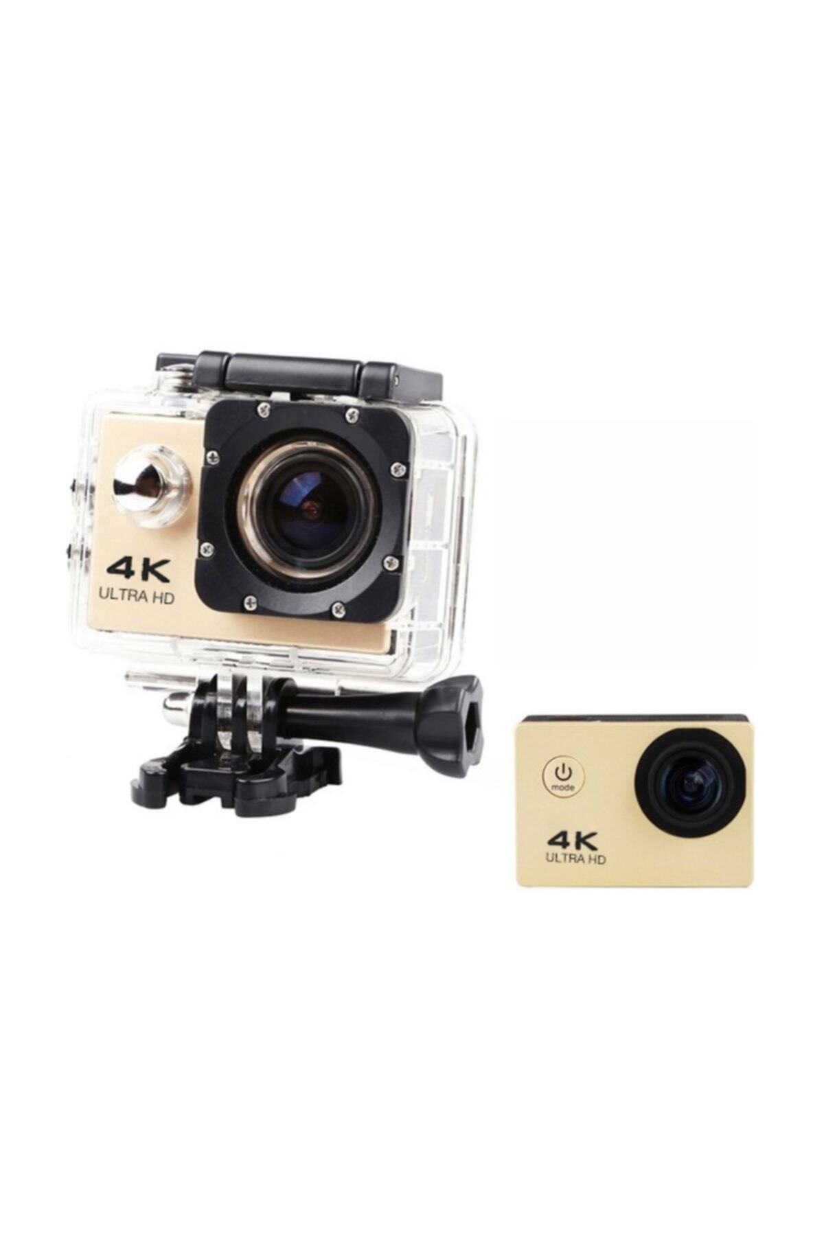 Gomax Ultra Hd 4k Wifi Sports Su Geçirmez Aksiyon Kamerası Gold