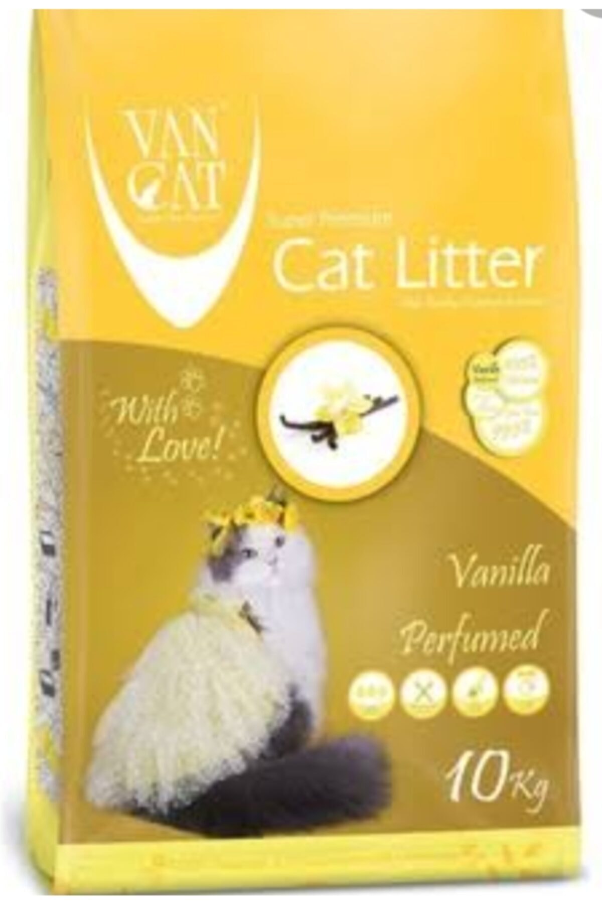 Cat Litter Van Cat Vanilya Kokulu Kedi Kumu 10 Lt