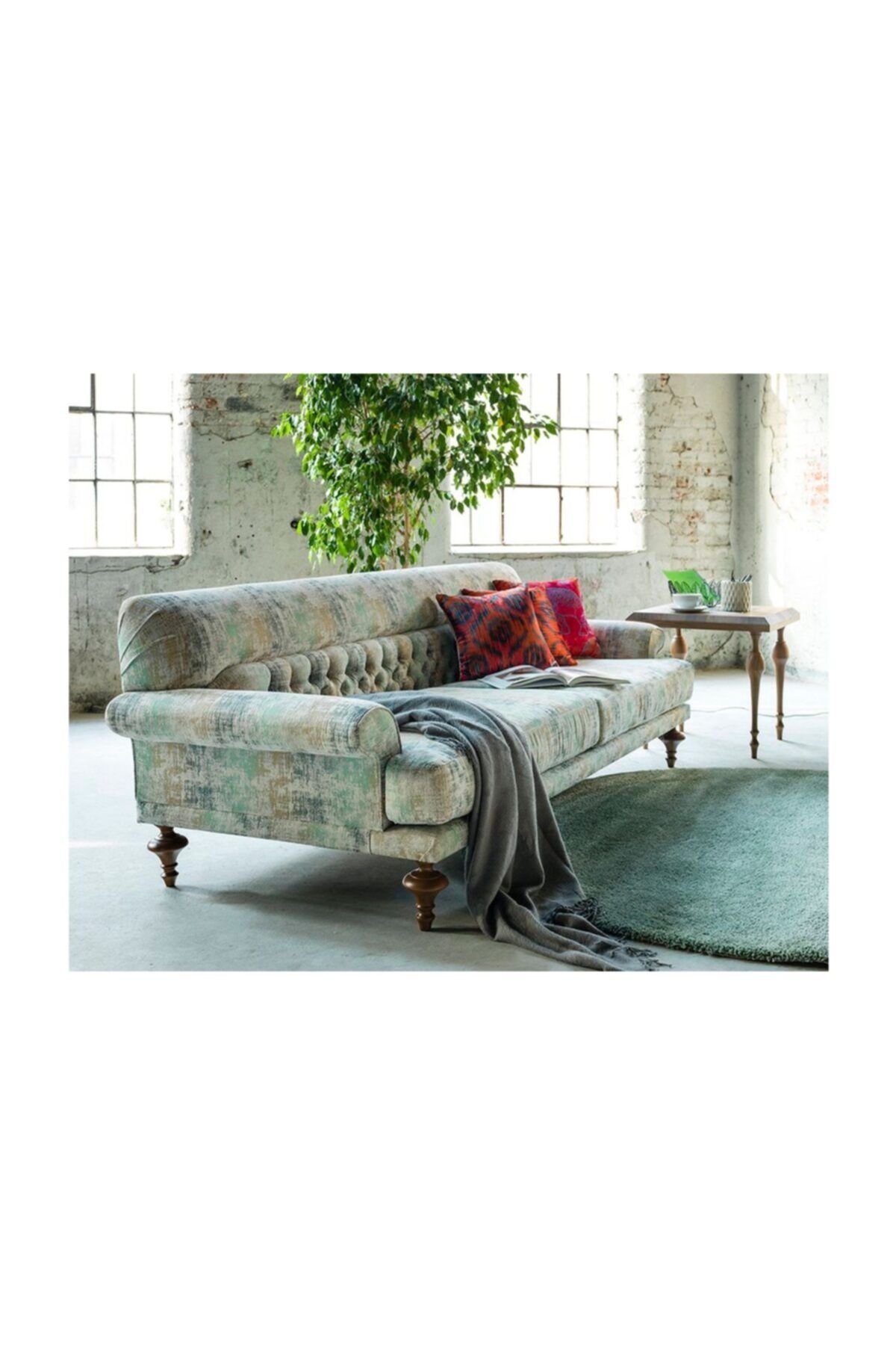 Vivense Loft Üçlü Kanepe Natural